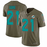 Nike Dolphins 21 Frank Gore Olive Salute To Service Limited Jersey Dzhi,baseball caps,new era cap wholesale,wholesale hats